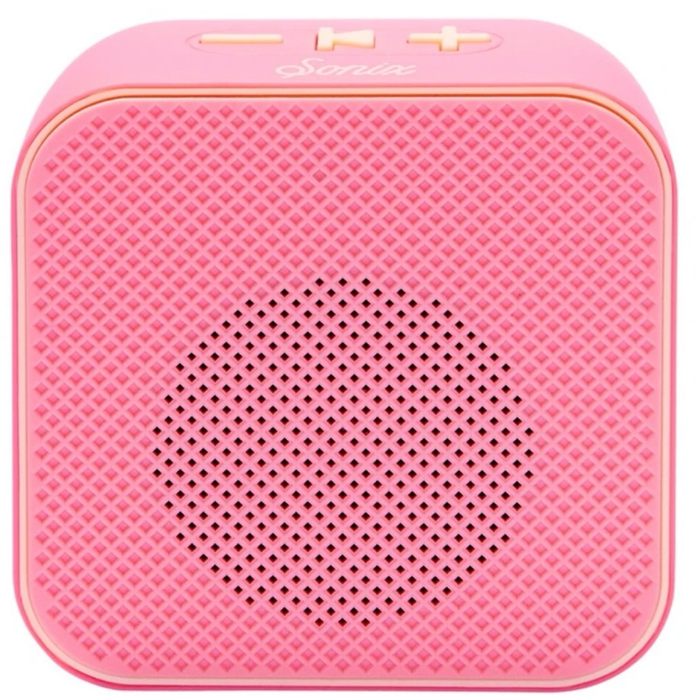 Sonix Pink Portable Bluetooth Speaker NIB